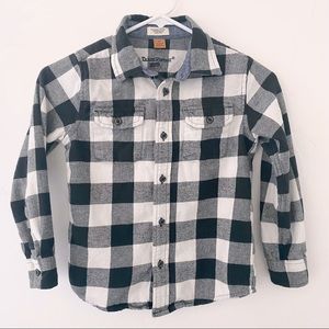 Flannel Button Down Shirt